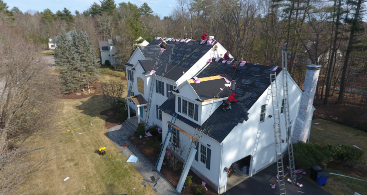 Rubber Roof Repair and Replacement Chelmsford Massachusetts